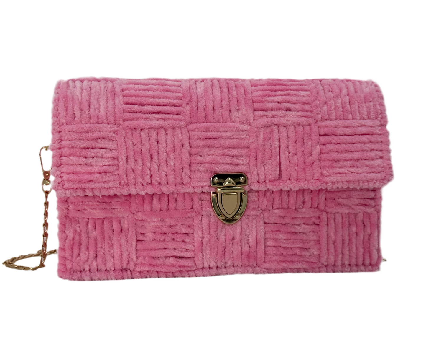 Velvet Radiance Clutch – Red Elegance Edition