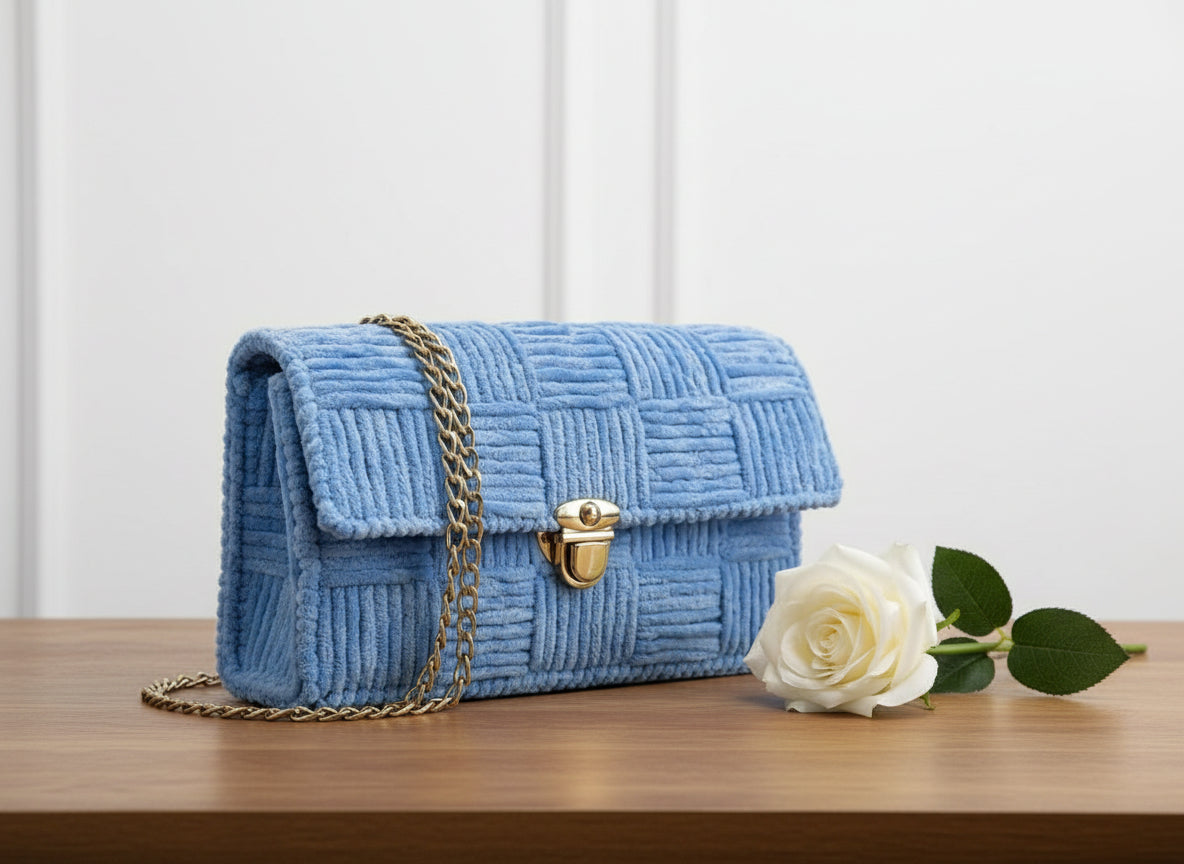 Velvet Radiance Clutch - Anabi Bags