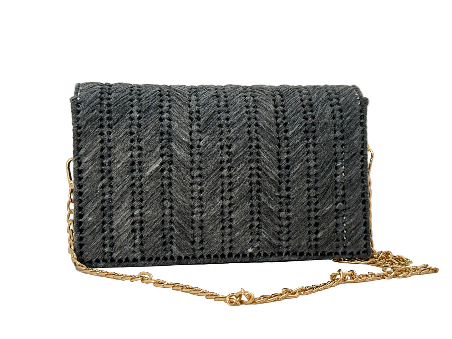 Charcoal Elegance Purse