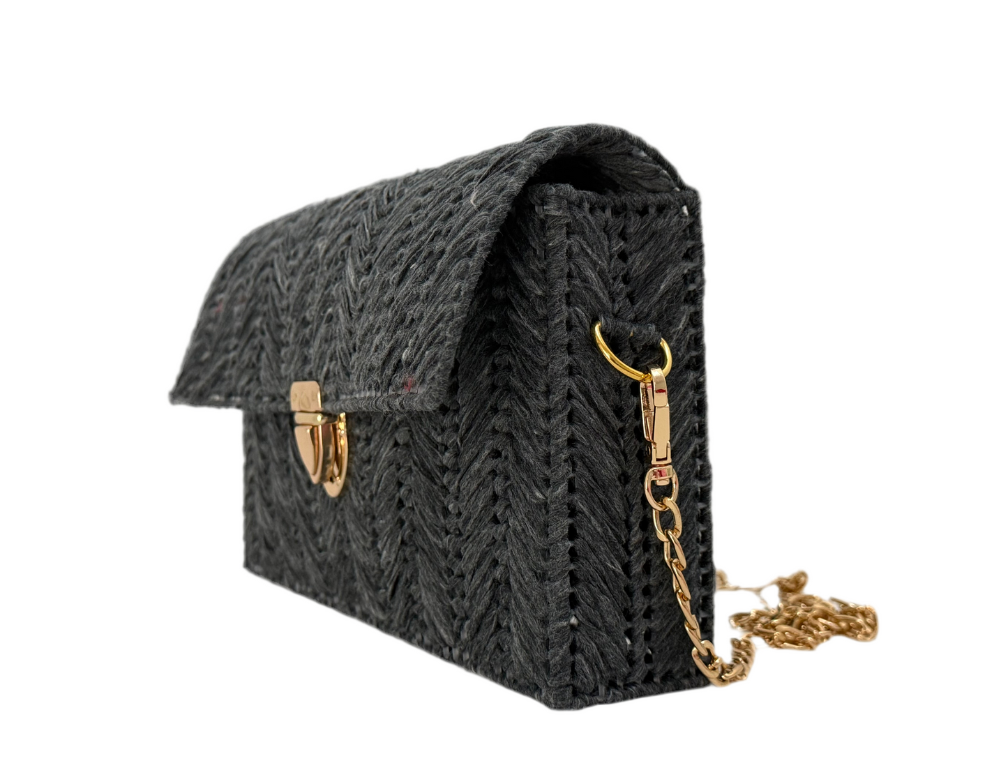 Charcoal Elegance Purse