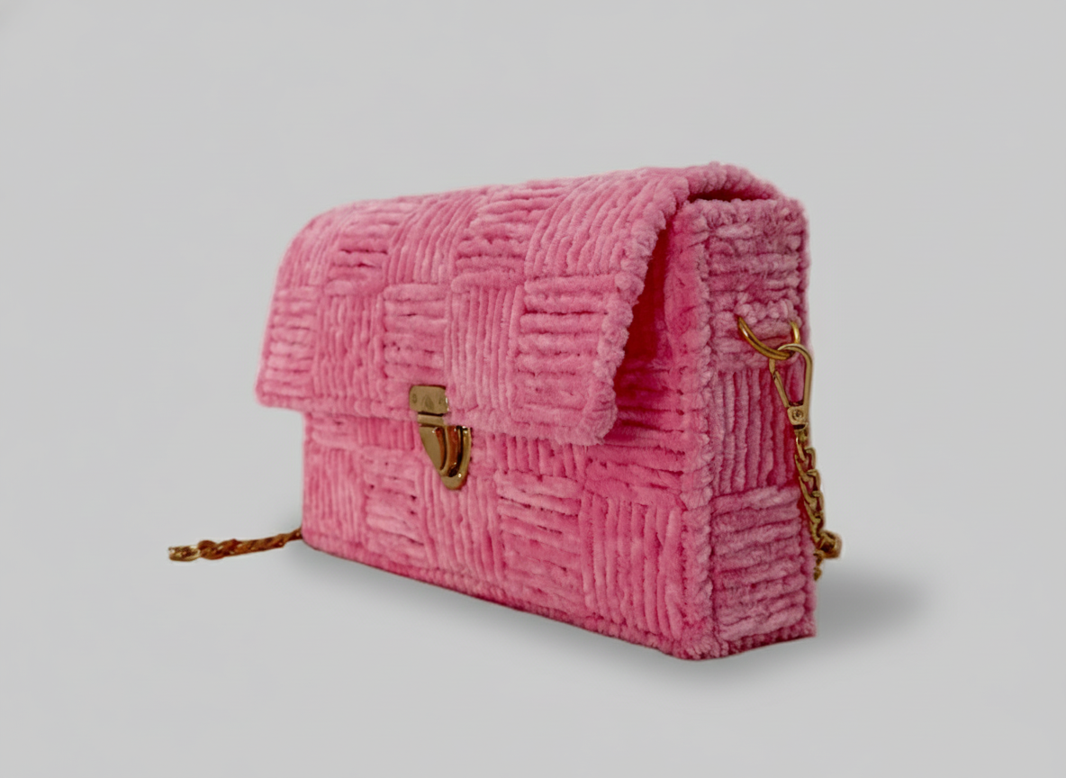 Velvet Radiance Clutch - Anabi Bags